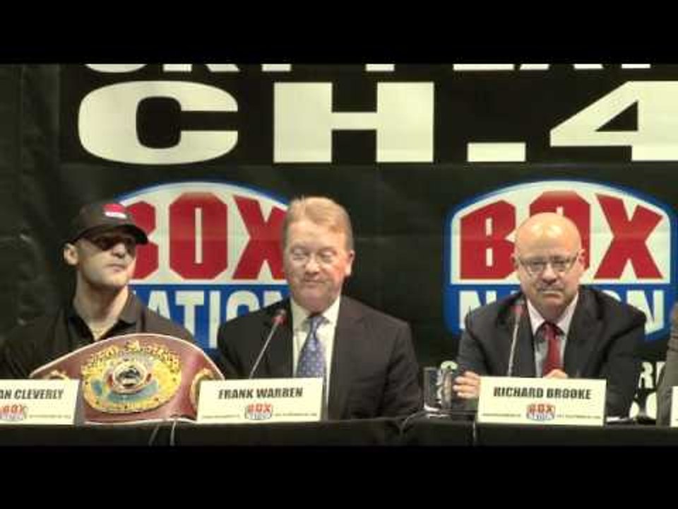 UNCUT! BoxNation Press Conference Part 2 - for iFILM LONDON / FRANK WARREN PROMOTIONS