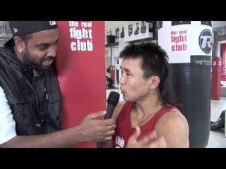 Choi Tseveenpurev (MONGOLIAN WARRIOR) Interview for iFILM LONDON / HARD KNOCKS BOXING