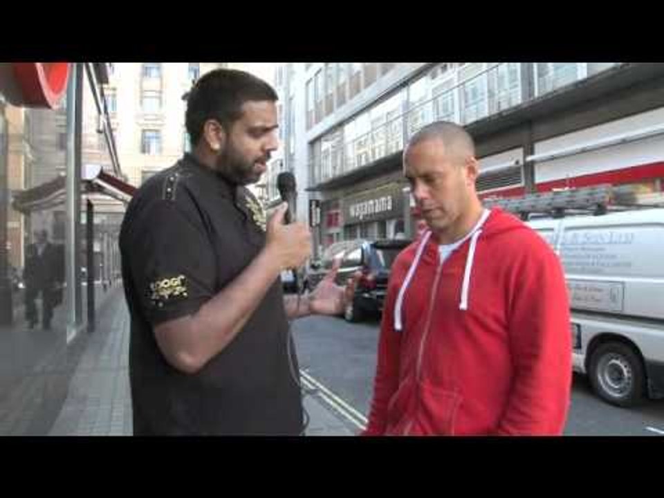 Adam Booth talks Paul Smith, Vitali Klitschko & Haye for iFILM LONDON / GROVES v SMITH PRESSER