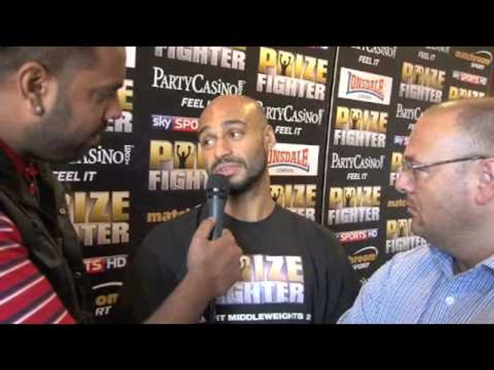 Kris Agyei - Dua Interview for iFILM LONDON / PRIZEFIGHTER WEIGH-IN