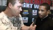 Lamont Peterson Interview for iFILM LONDON / KHAN v PETERSON PRESS CONFERENCE