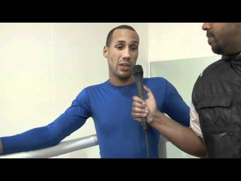 James DeGale Interview for iFILM LONDON / MEDIA WORK OUT / DeGALE v WILCZEWSKI