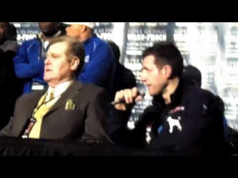 CARL FROCH POST-FIGHT PRESS CONFERENCE / WARD v FROCH / iFILM LONDON