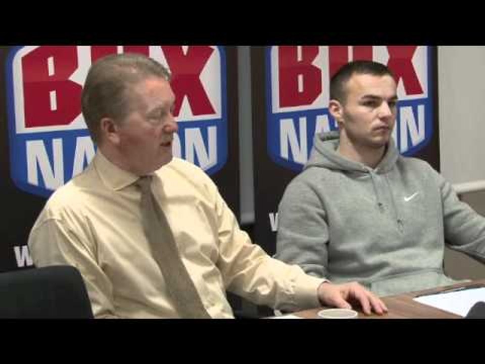 Kevin Mitchell & Frank Warren Press Conference (Jan 2012) for iFILM LONDON.