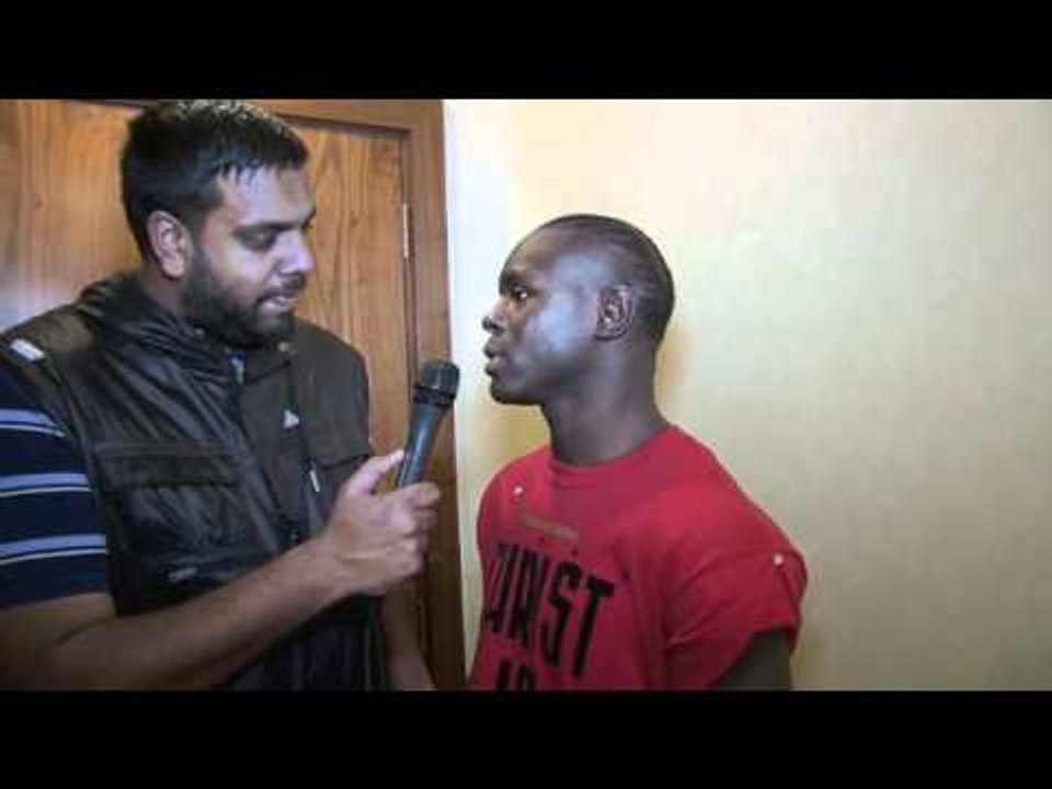 Erick Ochieng Interview for iFILM LONDON / OCHIENG v QUIGLEY WEIGH-IN