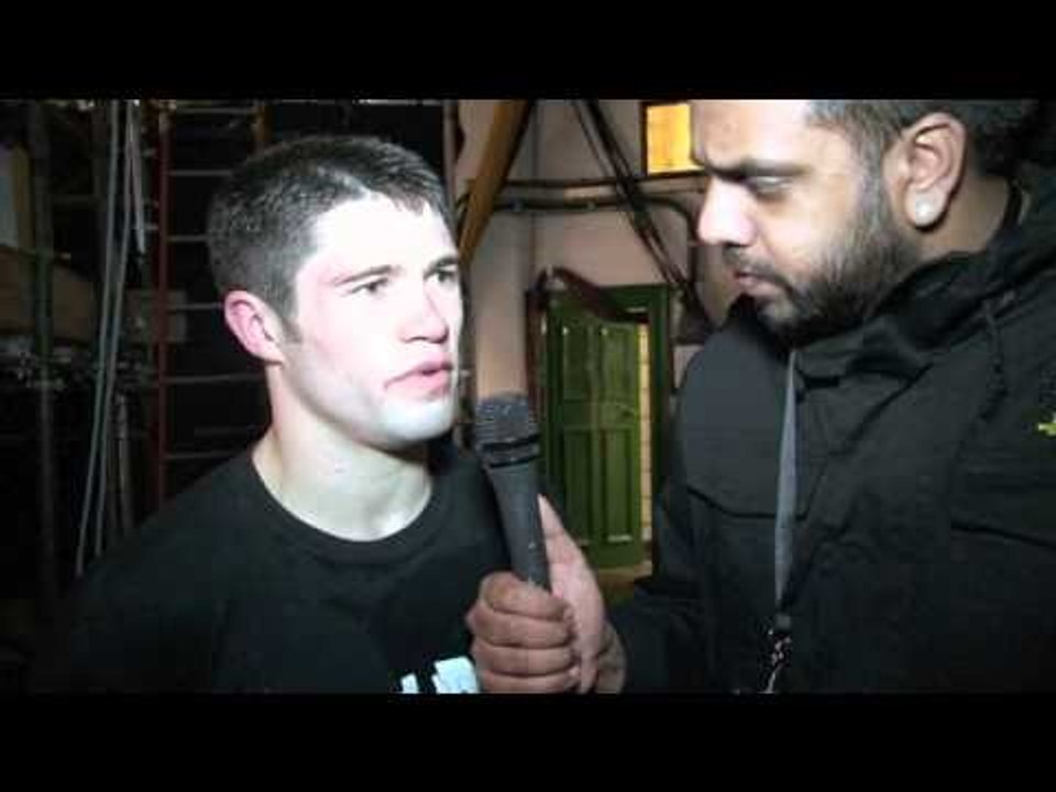 JOHN RYDER POST-FIGHT INTERVIEW (WITH DARREN BARKER) FOR iFILM LONDON / RYDER v BISKUPSKI