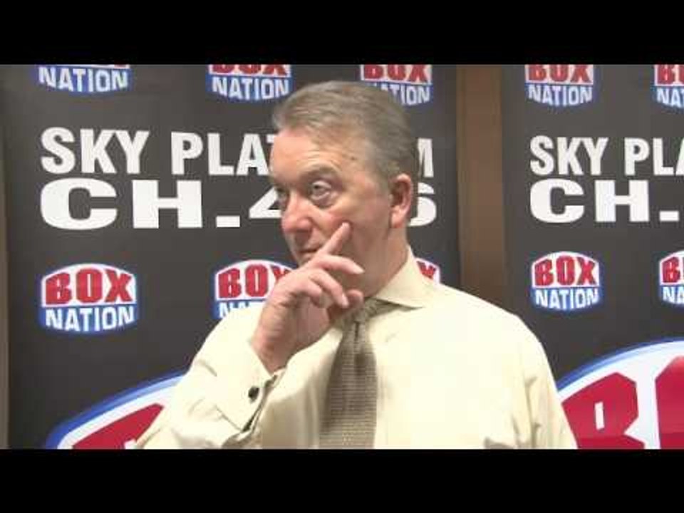 Frank Warren on Kevin Mitchell, John Murray & Dereck Chisora for iFILM LONODN (JAN 2012)