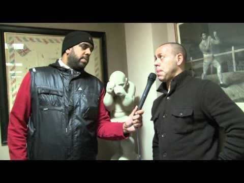 ADAM BOOTH INTERVIEW FOR iFILM LONDON / GROVES v ANDERSON PRESS CONFERENCE