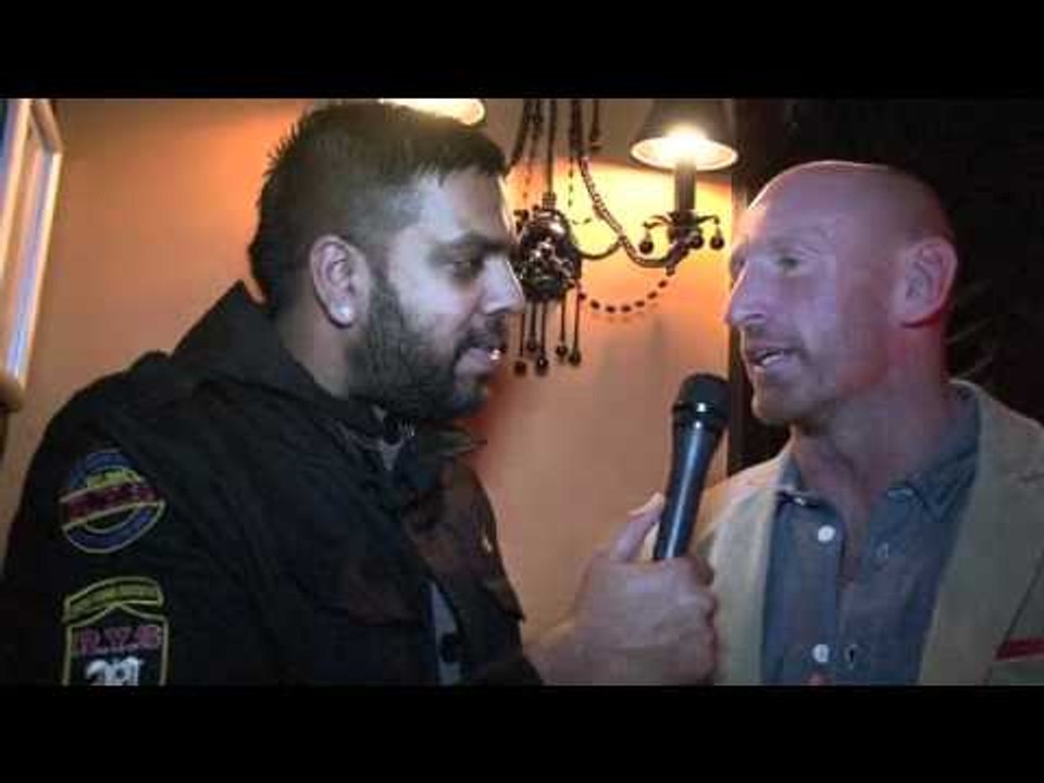 CBB EXCLUSIVE! INTERVIEW WITH GARETH THOMAS / FOR iFILM LONDON / CBB REUNION PARTY