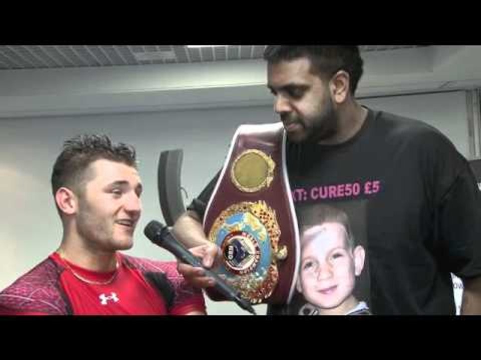 Nathan Cleverly Post-Fight Interview for iFILM LONDON / CLEVERLY v KARPENCY