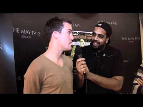 INTERVIEW WITH SIMON O'DONNELL & KRESHNIK QATO FOR iFILM LONDON / SHAMROCK SHOWDOWN 2 WEIGH-IN