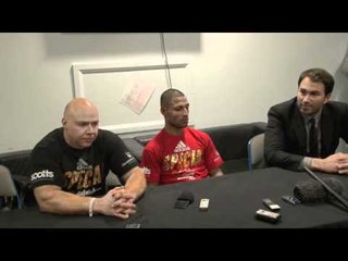 KELL BROOK v MATTHEW HATTON POST-FIGHT PRESS CONFERENCE / iFILM LONDON