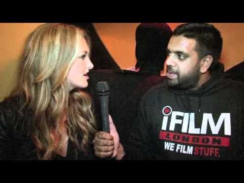 GEORGINA DORSETT INTERVIEW FOR iFILM LONDON / SAMARITANS FUNDRAISER @ SUGAR HUT