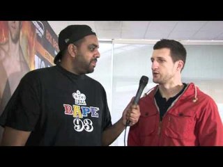 CARL FROCH INTERVIEW FOR iFILM LONDON / FROCH v BUTE PRESS CONFERENCE