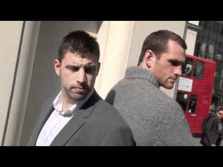 DAVID PRICE v SAM SEXTON HEAD TO HEAD FOOTAGE FOR iFILM LONDON / PRESS CONFERENCE