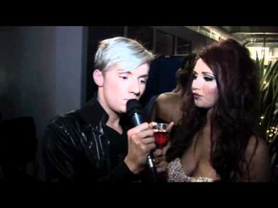 AMY CHILDS & HARRY DERBIDGE INTERVIEW EACH OTHER / iFILM LONDON / ESSEX FASHION WEEK 2012