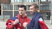 CARL FROCH v LUCIAN BUTE HEAD-TO-HEAD FOOTAGE / FOR iFILM LONDON / NO EASY WAY OUT