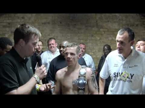 CHAS SYMONDS POST-FIGHT INTERVIEW FOR iFILM LONDON / SYMONDS v STILL