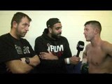 SCOTT CARDLE & JOE GALLAGHER INTERVIEW FOR iFILM LONDON / CARDLE v GREAVES