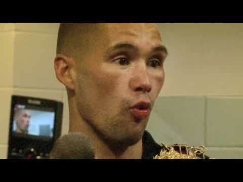 TONY BELLEW STANDING POST-FIGHT PRESS CONFERENCE / iFILM LONDON / BELLEW v McINTOSH