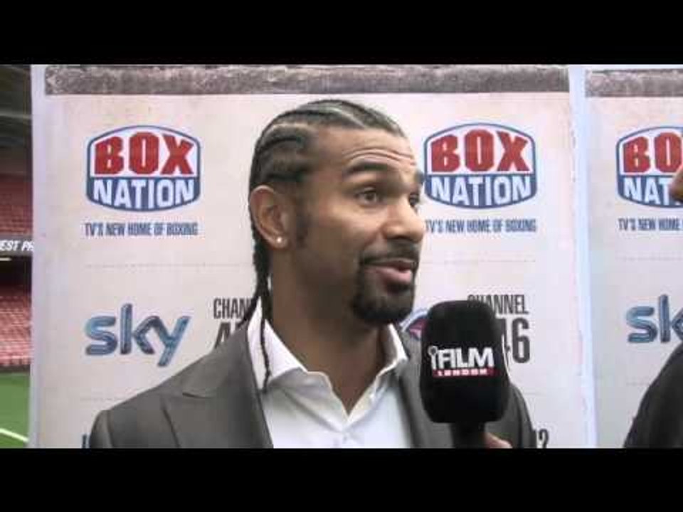 DAVID HAYE INTERVIEW FOR iFILM LONDON / HAYE v CHISORA PRESS CONFERENCE