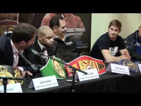 KELL BROOK v CARSON JONES FULL PRESS CONFERENCE FOR iFILM LONDON (UNCUT)