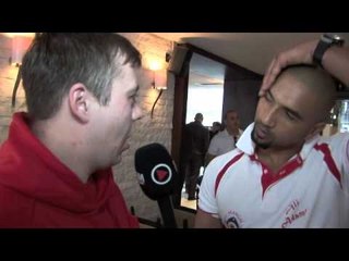 ALI ADAMS INTERVIEW FOR iFILM LONDON / HARRISON v ADAMS PRESS CONFERENCE