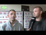 BILLY JOE SAUNDERS & TOMMY SAUNDERS INTERVIEW FOR iFILM LONDON / SAUNDERS v HILL