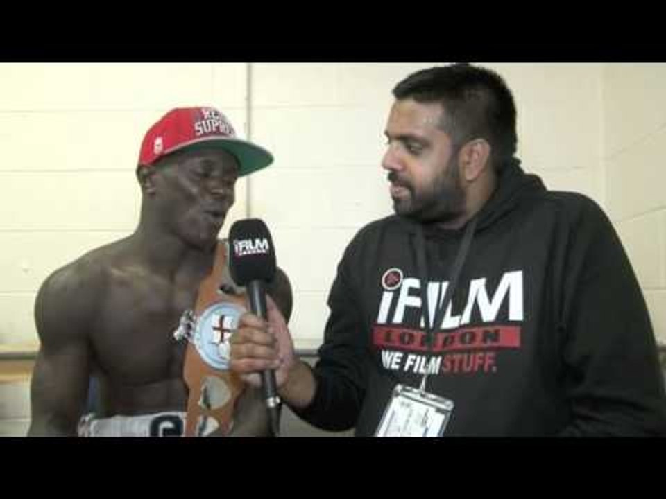 ERICK OCHIENG INTERVIEW FOR iFILM LONDON / OCHIENG v AA LOWE / NO EASY WAY OUT
