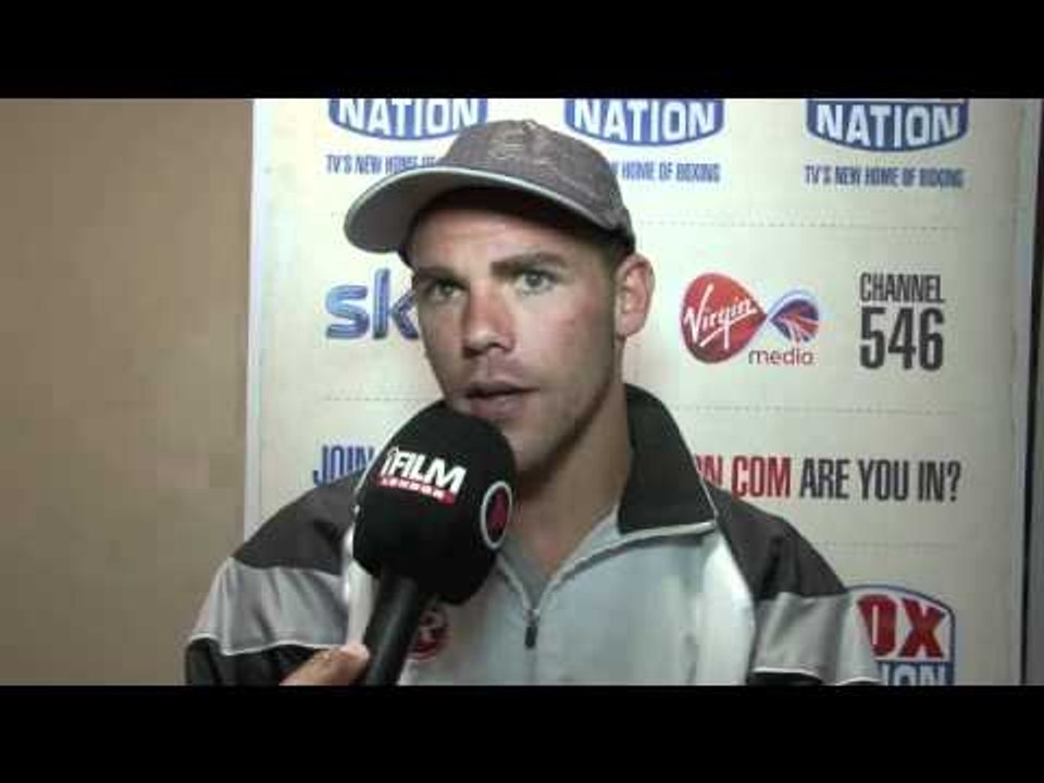 BILLY JOE SAUNDERS INTERVIEW FOR iFILM LONDON / SAUNDERS v PRYCE WEIGH-IN