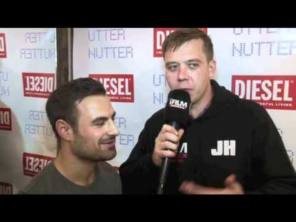 DINO & GEORGE GEORGIADES (TOWIE)  INTERVIEW FOR iFILM LONDON / UTTER NUTTER STORE LAUNCH