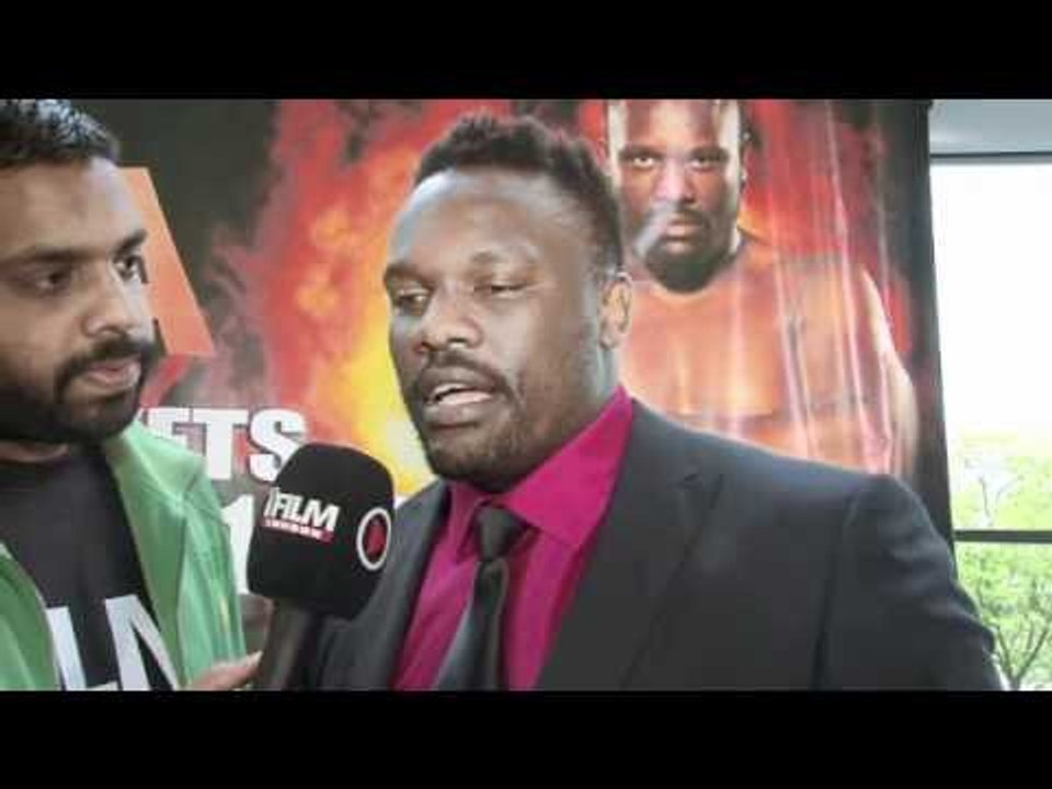 DERECK CHISORA INTERVIEW FOR iFILM LONDON / HAYE v CHISORA (2ND) PRESS CONFERENCE