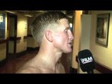 BRADLEY SAUNDERS POST-FIGHT INTERVIEW FOR iFILM LONDON / SAUNDERS v DONCHEV