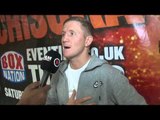 BRADLEY SAUNDERS INTERVIEW FOR iFILM LONDON / HAYE v CHISORA UNDERCARD WEIGH-IN