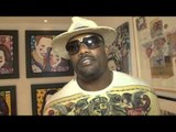 DERECK CHISORA HANDS £20K CHEQUE TO ACLT CHARITY & INTERVIEW  / HAYE v CHISORA BET