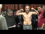 UNDERCARD WEIGH-IN @ UPTON PARK (DAVID HAYE v DERECK CHISORA)  / iFILM LONDON (13th JULY 2012)