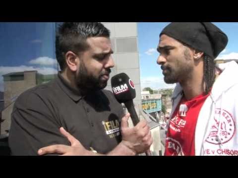 DAVID HAYE (FEAT. ADAM BOOTH) INTERVIEW FOR iFILM LONDON / HAYE v CHISORA FINAL PRESSER