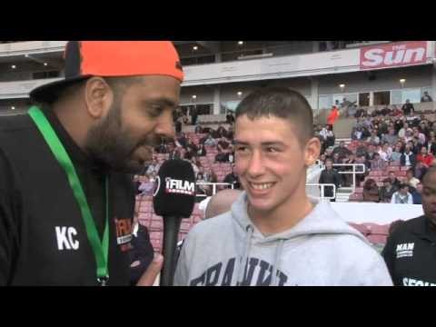 RONNIE HEFFRON POST-FIGHT INTERVIEW FOR iFILM LONDON / HEFFRON v McDONAGH