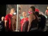 DAVID HAYE v DERECK CHISORA OFFICIAL WEIGH-IN (FULL) @ ODEON LEICESTER SQUARE / iFILM LONDON