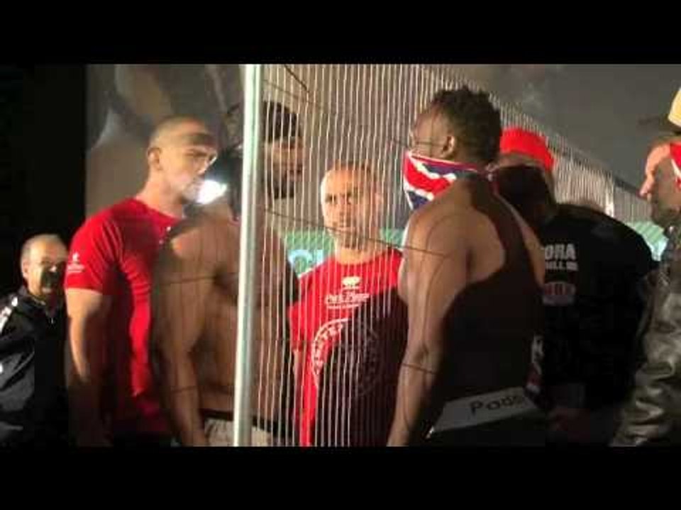 DAVID HAYE v DERECK CHISORA OFFICIAL WEIGH-IN (FULL) @ ODEON LEICESTER SQUARE / iFILM LONDON
