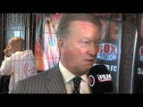 FRANK WARREN INTERVIEW FOR iFILM LONDON / HAYE v CHISORA FINAL PRESS CONFERENCE