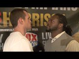 DAVID PRICE v AUDLEY HARRISON HEAD-TO-HEAD FOOTAGE / iFILM LONDON / LONDON PRESS CONFERENCE