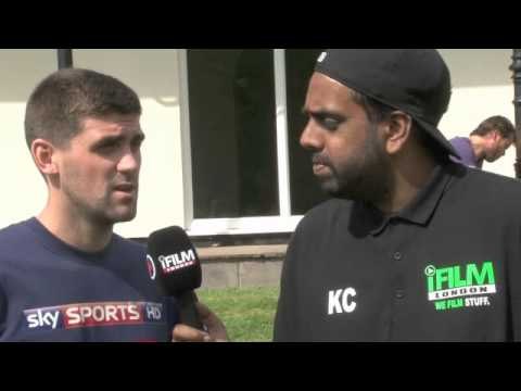 ROCKY FIELDING INTERVIEW FOR iFILM LONDON / MATCHROOM BOXING MEDIA DAY 2012