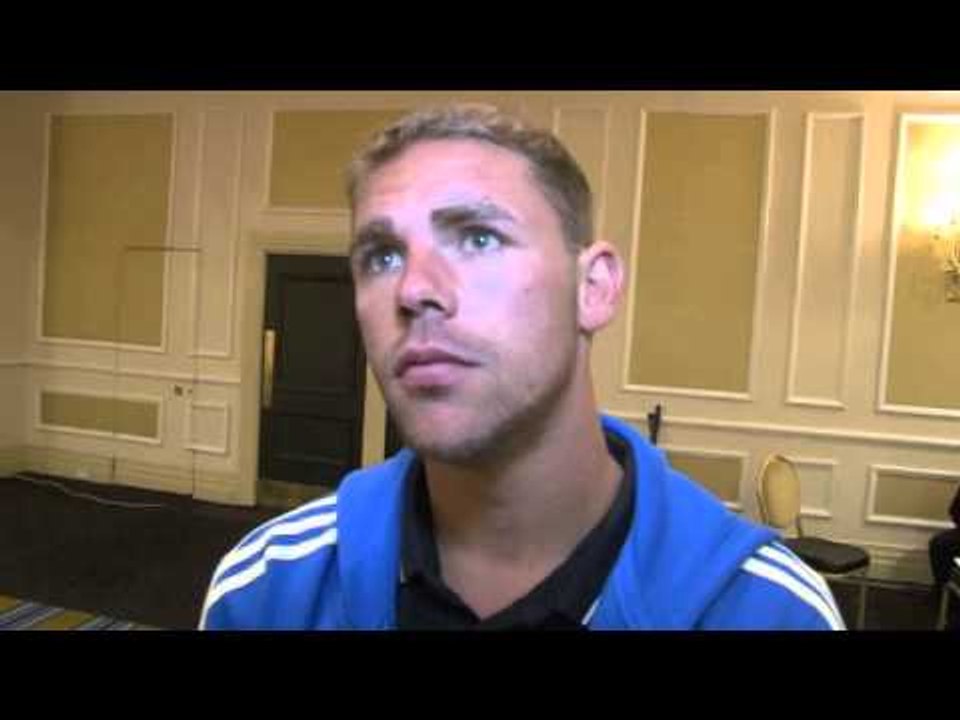 BILLY JOE SAUNDERS TALKS TO iFILM LONDON @ WEIGH-IN / SAUNDERS v FLETCHER