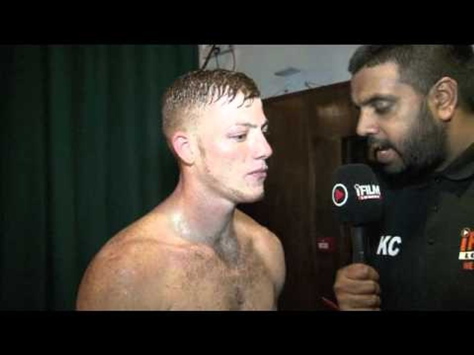TOM BAKER POST-FIGHT INTERVIEW FOR iFILM LONDON / BAKER v WALSH
