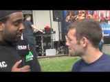 LEE PURDY & ERICK OCHIENG INTERVIEW FOR iFILM LONDON / MATCHROOM MEDIA DAY 2012