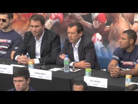 2012 MATCHROOM BOXING MEDIA DAY - PRESS CONFERENCE HOSTED BY EDDIE HEARN / FOR iFILM LONDON