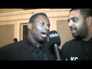 DILLIAN WHYTE TALKS KLITSCHKO TRAINING CAMP / iFILM LONDON / AUGUST 8TH 2012