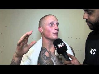 LEE MARKHAM POST-FIGHT INTERVIEW FOR iFILM LONDON / MARKHAM v MIKALAUSKAS