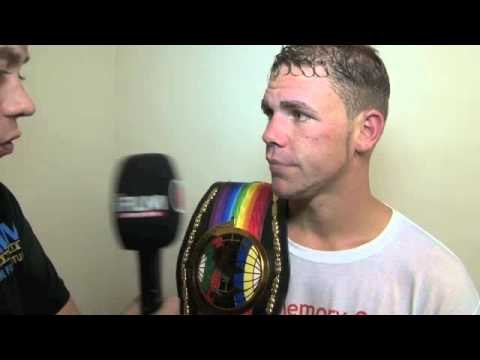 BILLY JOE SAUNDERS POST-FIGHT INTERVIEW FOR iFILM LONDON / SAUNDERS v FLETCHER